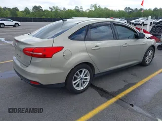 2016 Ford Focus SE with VIN 1FADP3F23GL350387, listed as a IAAI auction lot 41948782 with 70,188 mi miles. Bid and sale history available at carsss.com. Image 4.