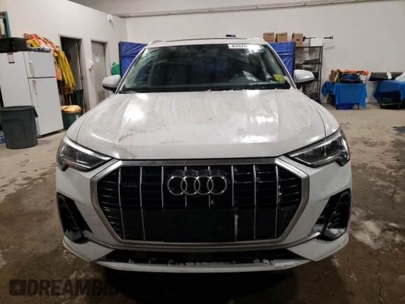 2020 Audi Q3 S line Prestige with VIN WA1FECF38L1036901, listed as a Copart auction lot 83328484 with 63,939 mi miles and Non Repairable. Bid and sale history available at carsss.com. Image 5.