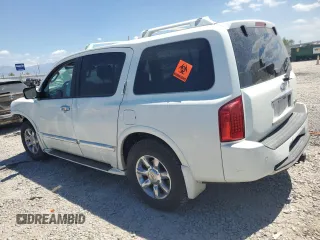 2006 Infiniti QX56 with VIN 5N3AA08C26N811121, listed as a Copart auction lot 64007304 with 0 mi miles and Salvage Title. Bid and sale history available at carsss.com. Image 2.