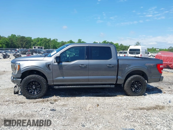 2023 Ford F-150 XL with VIN 1FTFW1E56PFA81788, listed as a IAAI auction lot 42226508 with 39,550 mi miles and . Bid and sale history available at DreamBid. Image 14.
