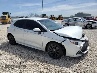 2024 Toyota Corolla Hatchback XSE with VIN JTNC4MBE1R3227741, listed as a Copart auction lot 48953725 with 0 mi miles and Salvage Title. Bid and sale history available at carsss.com. Image 4.