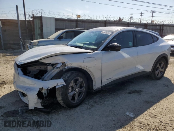2023 Ford Mustang Mach-E Select with VIN 3FMTK1RM0PMA07097, listed as a Copart auction lot 49905995 with 56,065 mi miles and Salvage Title. Bid and sale history available at DreamBid. Image 1.