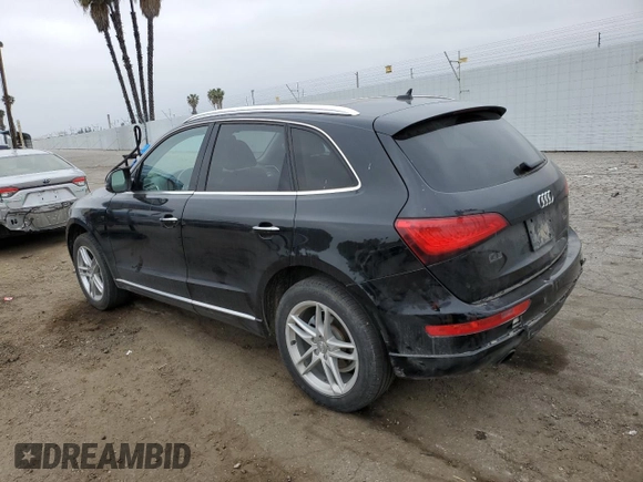 2016 Audi Q5 Premium with VIN WA1C2AFP7GA150963, listed as a Copart auction lot 52000675 with 155,998 mi miles and Salvage title. Bid and sale history available at DreamBid. Image 2.
