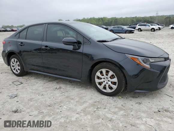 2021 Toyota Corolla LE with VIN JTDEPMAEXMJ154556, listed as a Copart auction lot 51620095 with 179,738 mi miles and Salvage Title. Bid and sale history available at carsss.com. Image 4.