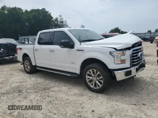 2017 Ford F-150 XL with VIN 1FTEW1EP2HFA73718, listed as a Copart auction lot 65363345 with 81,806 mi miles and Salvage title. Bid and sale history available at DreamBid. Image 4.