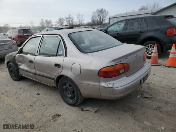 1999 Chevrolet Prizm with VIN 1Y1SK5282XZ423621, listed as a Copart auction lot 41770285 with 176,378 mi miles and Salvage Title. Bid and sale history available at carsss.com. Image 2.