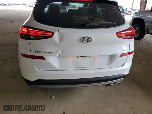2021 Hyundai Tucson Ultimate with VIN KM8J3CAL0MU339969, listed as a Copart auction lot 58592275 with 20,953 mi miles and Salvage title. Bid and sale history available at DreamBid. Image 13.
