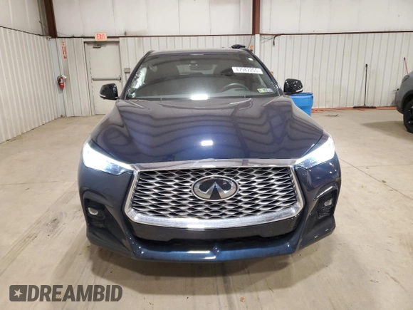 2024 Infiniti QX55 Essential with VIN 3PCAJ5KR9RF108982, listed as a Copart auction lot 47982205 with 8,285 mi miles and Salvage Title. Bid and sale history available at DreamBid. Image 5.