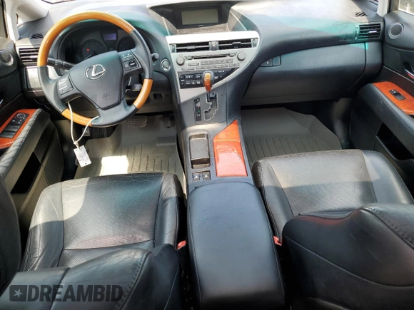 2011 Lexus RX 350 with VIN 2T2BK1BA3BC096158, listed as a Copart auction lot 60552535 with 232,843 mi miles and Salvage title. Bid and sale history available at DreamBid. Image 8.