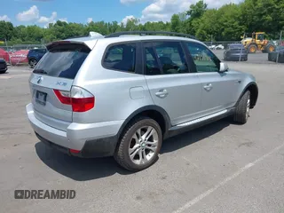 2008 BMW X3 3.0si with VIN WBXPC93478WJ09107, listed as a IAAI auction lot 42825318 with 155,387 mi miles and . Bid and sale history available at DreamBid. Image 4.
