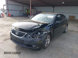 2007 Lexus GS 350 with VIN JTHBE96S370019111, listed as a IAAI auction lot 41859117 with 185,014 mi miles. Bid and sale history available at carsss.com. Image 6.