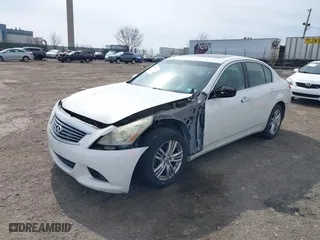 2012 Infiniti G37 Sedan x with VIN JN1CV6AR7CM971706, listed as a IAAI auction lot 41816874 with 218,511 mi miles. Bid and sale history available at carsss.com. Image 6.