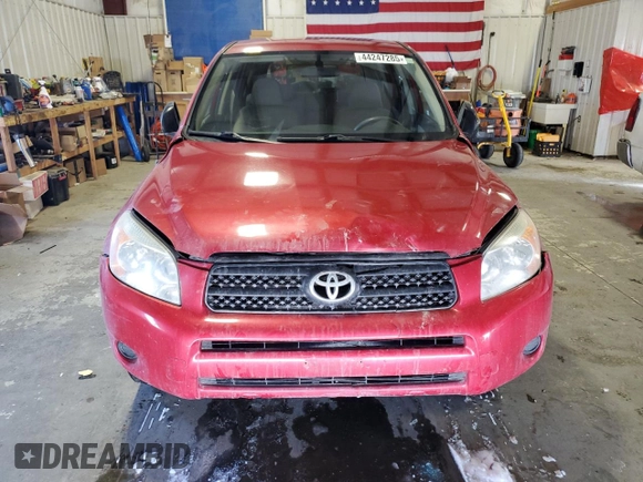 2008 Toyota RAV4 with VIN JTMBD33V486082880, listed as a Copart auction lot 44247285 with 131,505 mi miles and Clean Title. Bid and sale history available at carsss.com. Image 5.