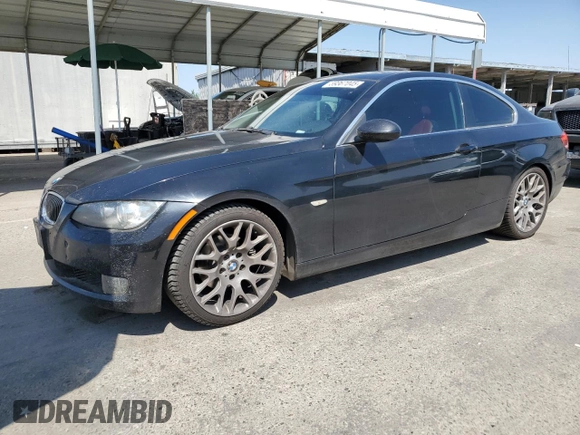 2007 BMW 3 Series 328i with VIN WBAWB33517PV73601, listed as a Copart auction lot 59367045 with 172,635 mi miles and Salvage title. Bid and sale history available at DreamBid. Image 1.