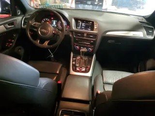 2015 Audi Q5 Premium Plus with VIN WA1LFAFP1FA075468, listed as a Copart auction lot 41379845 with 73,105 mi miles and Non Repairable. Bid and sale history available at carsss.com. Image 8.