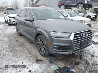 2017 Audi Q7 Premium Plus with VIN WA1LAAF70HD037732, listed as a IAAI auction lot 41399099 with 144,785 mi miles. Bid and sale history available at carsss.com. Image 1.