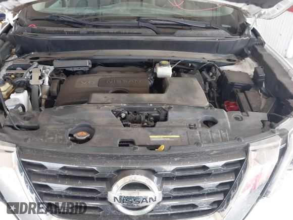 2019 Nissan Pathfinder SV z VIN 5N1DR2MN5KC627198, wystawiony jako IAAI lot #42209161 z przebiegiem 62 801 mil mil oraz . Historia ofert i sprzedaży dostępna na DreamBid. Obrazek 10.