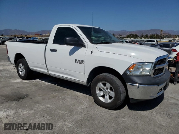 2018 Ram 1500 Tradesman with VIN 3C6JR7DG7JG176140, listed as a Copart auction lot 71122624 with 186,497 mi miles and Clean title. Bid and sale history available at DreamBid. Image 4.