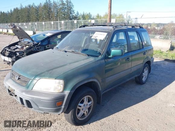 2001 Honda CR-V EX with VIN JHLRD18661C000677, listed as a IAAI auction lot 42020034 with 133,192 mi miles. Bid and sale history available at carsss.com. Image 2.