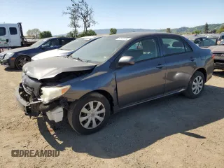 2010 Toyota Corolla with VIN JTDBU4EE9A9096216, listed as a Copart auction lot 52538745 with 92,218 mi miles and Salvage title. Bid and sale history available at DreamBid. Image 1.
