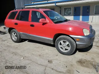 2004 Hyundai Santa Fe GLS with VIN KM8SC73D54U721111, listed as a Copart auction lot 47369755 with 152,933 mi miles and Salvage Title. Bid and sale history available at carsss.com. Image 4.