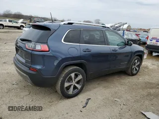 2020 Jeep Cherokee Limited with VIN 1C4PJMDX8LD628590, listed as a Copart auction lot 52937735 with 97,362 mi miles and Clean Title. Bid and sale history available at carsss.com. Image 3.