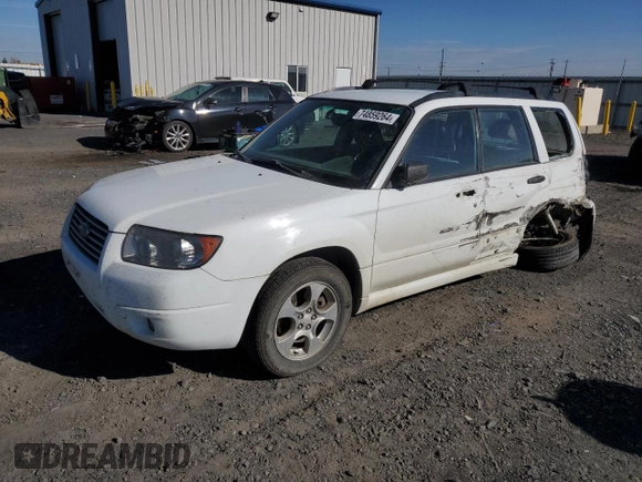 2006 Subaru Forester 2.5 X with VIN JF1SG63646H703432, listed as a Copart auction lot 74859264 with 212,112 mi miles and Salvage Title. Bid and sale history available at carsss.com. Image 1.