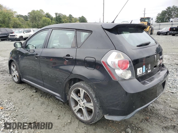 2009 Pontiac Vibe GT with VIN 5Y2SR67069Z416909, listed as a Copart auction lot 72724154 with 172,665 mi miles and Clean Title. Bid and sale history available at carsss.com. Image 2.