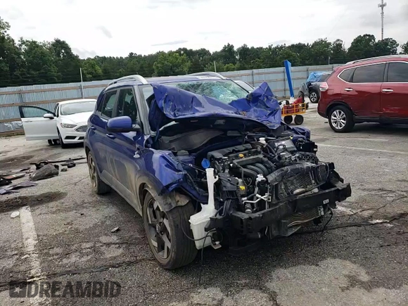 2023 Hyundai Venue SEL with VIN KMHRC8A32PU247461, listed as a Copart auction lot 59963175 with 39,036 mi miles and Salvage title. Bid and sale history available at DreamBid. Image 15.