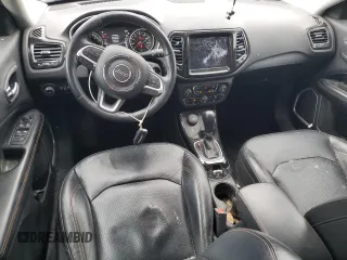 2018 Jeep Compass Limited with VIN 3C4NJDCB4JT340733, listed as a Copart auction lot 50161175 with 84,826 mi miles and Clean Title. Bid and sale history available at DreamBid. Image 8.