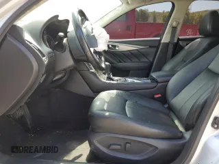 2015 Infiniti Q50 z VIN JN1BV7AR3FM414717, wystawiony jako Copart lot #58420545 z przebiegiem 79 393 mil mil oraz Szkoda całkowita • Salvage title. Historia ofert i sprzedaży dostępna na DreamBid. Obrazek 7.