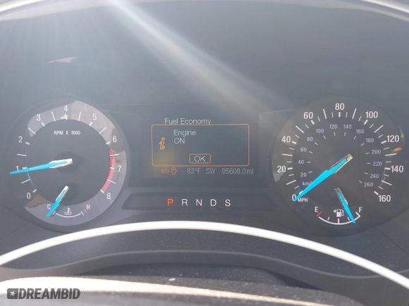2014 Ford Fusion SE with VIN 3FA6P0HD9ER373399, listed as a IAAI auction lot 42049654 with 95,608 mi miles. Bid and sale history available at carsss.com. Image 7.