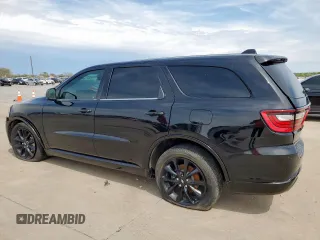 2019 Dodge Durango GT Plus with VIN 1C4RDHDG6KC674057, listed as a Copart auction lot 47950565 with 185,986 mi miles and Salvage Title. Bid and sale history available at carsss.com. Image 2.