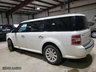 2012 Ford Flex SEL with VIN 2FMGK5CC3CBD00335, listed as a Copart auction lot 46167205 with 92,491 mi miles and Salvage Title. Bid and sale history available at carsss.com. Image 2.
