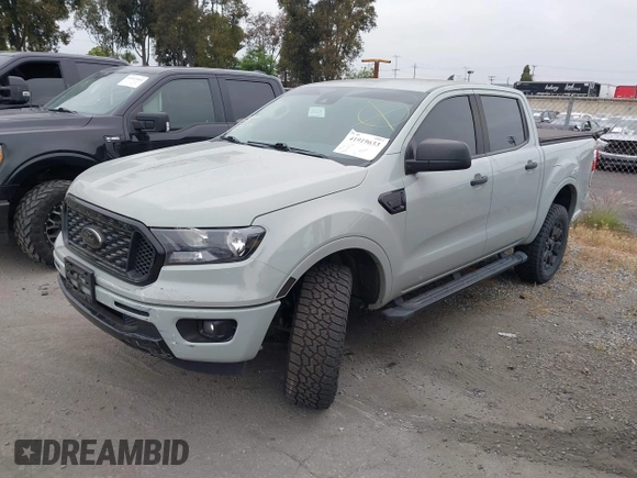 2021 Ford Ranger XL with VIN 1FTER4EH8MLD77892, listed as a IAAI auction lot 41919633 with 43,605 mi miles. Bid and sale history available at carsss.com. Image 17.