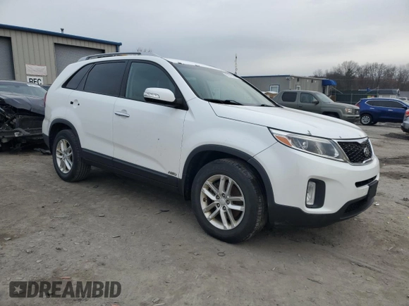 2014 Kia Sorento LX with VIN 5XYKTDA60EG518105, listed as a Copart auction lot 52570515 with 119,081 mi miles and Clean Title. Bid and sale history available at carsss.com. Image 4.