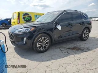 2021 Ford Escape SEL with VIN 1FMCU0H66MUA70235, listed as a Copart auction lot 56652395 with 48,766 mi miles and Salvage title. Bid and sale history available at DreamBid. Image 1.