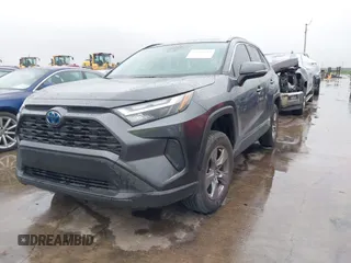 2023 Toyota RAV4 Hybrid XLE with VIN JTMRWRFVXPD178305, listed as a IAAI auction lot 41909443 with 29,000 mi miles. Bid and sale history available at carsss.com. Image 18.