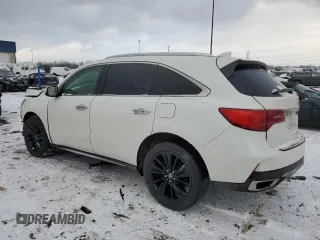 2017 Acura MDX w/Advance Pkg with VIN 5FRYD4H86HB032729, listed as a Copart auction lot 42246815 with 100,842 mi miles and Clean Title. Bid and sale history available at carsss.com. Image 2.
