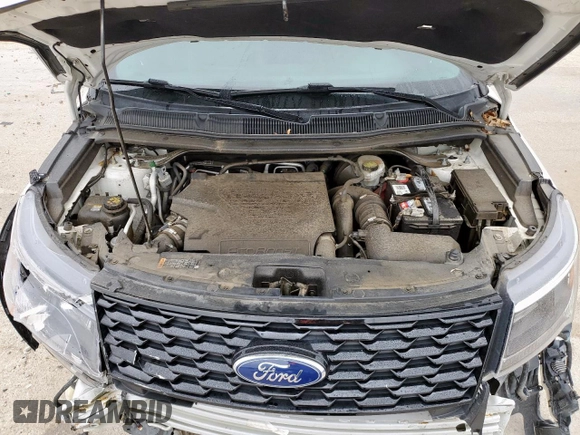 2018 Ford Explorer Sport z VIN 1FM5K8GT1JGB77644, wystawiony jako Copart lot #59732595 z przebiegiem 118 210 mil mil oraz Szkoda całkowita • Salvage title. Historia ofert i sprzedaży dostępna na DreamBid. Obrazek 12.