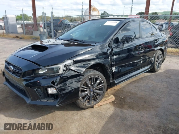 2020 Subaru WRX with VIN JF1VA1A68L9807108, listed as a IAAI auction lot 41990268 with 80,909 mi miles. Bid and sale history available at carsss.com. Image 2.