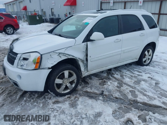2008 Chevrolet Equinox Sport with VIN 2CNDL737886023387, listed as a IAAI auction lot 41600515 with 158,172 mi miles. Bid and sale history available at carsss.com. Image 17.