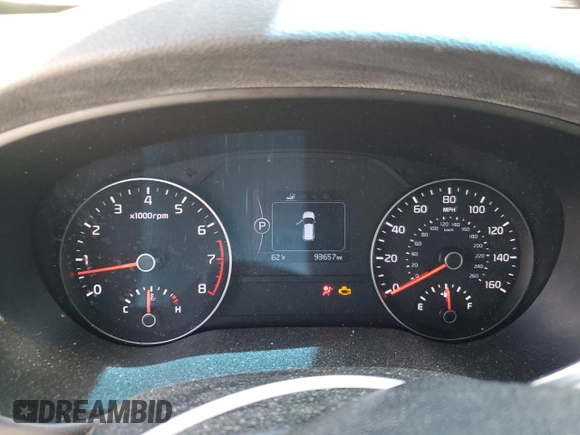 2018 Kia Sportage EX with VIN KNDPN3AC2J7478603, listed as a Copart auction lot 52499405 with 93,657 mi miles and Salvage title. Bid and sale history available at DreamBid. Image 9.
