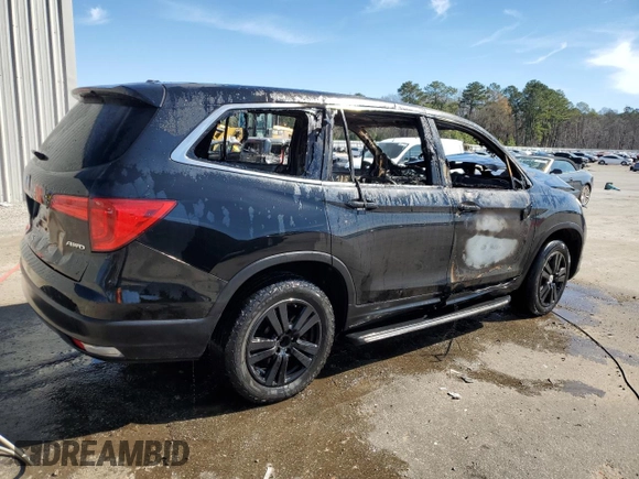 2016 Honda Pilot EX-L with VIN 5FNYF6H51GB016756, listed as a Copart auction lot 47367475 with 0 mi miles and Salvage Title. Bid and sale history available at carsss.com. Image 3.