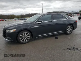 2017 Lincoln Continental Premiere with VIN 1LN6L9PK0H5609211, listed as a Copart auction lot 48737375 with 209,826 mi miles and Salvage Title. Bid and sale history available at carsss.com. Image 1.