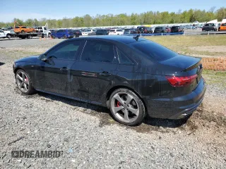 2023 Audi A4 S line Premium Plus with VIN WAUEAAF47PA005572, listed as a Copart auction lot 55026685 with 33,437 mi miles and Salvage Title. Bid and sale history available at DreamBid. Image 2.