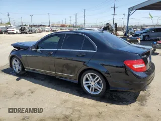 2013 Mercedes-Benz C 250 Sport with VIN WDDGF4HB1DA879444, listed as a Copart auction lot 58030695 with 114,789 mi miles and Salvage title. Bid and sale history available at DreamBid. Image 2.