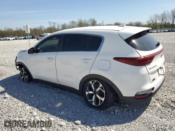 2020 Kia Sportage LX with VIN KNDPMCAC6L7672217, listed as a Copart auction lot 54586355 with 72,661 mi miles and Clean Title. Bid and sale history available at carsss.com. Image 2.