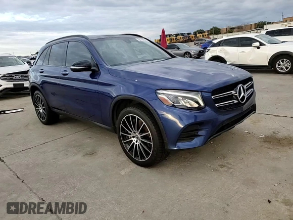 2019 Mercedes-Benz GLC 300 with VIN WDC0G4JB5KF562506, listed as a Copart auction lot 54744025 with 53,857 mi miles and Clean title. Bid and sale history available at DreamBid. Image 15.