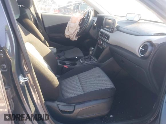 2019 Hyundai Kona SEL with VIN KM8K2CAA0KU370674, listed as a IAAI auction lot 41237427 with 59,586 mi miles and . Bid and sale history available at DreamBid. Image 5.